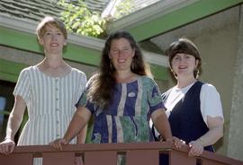 Women's Center director Jane Olsen with Lee LaDue and Pat Thielman, St. Cloud State University