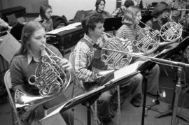 Jazz Ensemble plays at the Atwood Memorial Center (1966) Sunken Lounge