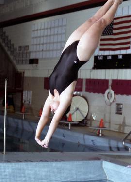 Diver Sarah Loquai, St. Cloud State University