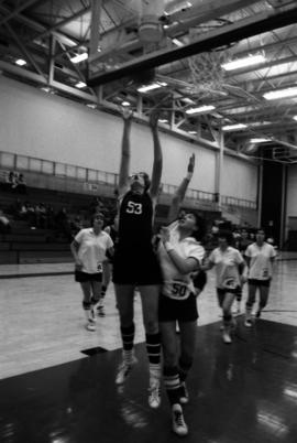 St. Cloud State women's basketball against Mankato State University