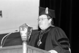 Robert Bess speaks at commencement, St. Cloud State University