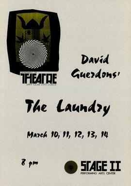 The Laundry theatre production poster, St. Cloud State University