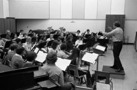 Band rehearsal, St. Cloud State University