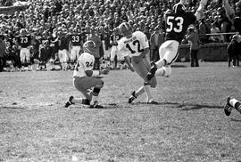 Football game, St. Cloud State University vs. Michigan Tech University