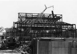 Performing Arts Center (1968) construction, St. Cloud State University