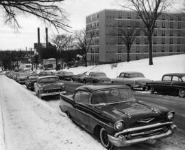 Shoemaker Hall (1915) and the Riverside Store, St. Cloud State University