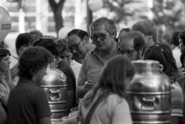 People purchase lemonade, Lemonade Concert and Art Fair, St. Cloud State University