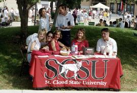 Mainstreet on campus mall, St. Cloud State University