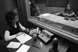 KVSC studios during KVSC trivia weekend, St. Cloud State University