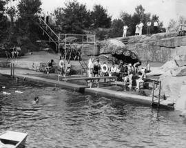 Outdoor swimming, Friedrich Park, St. Cloud State University