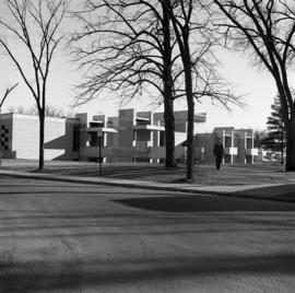 Atwood Memorial Center (1966), west exterior, St. Cloud State University