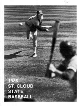 St. Cloud State University baseball media guide cover