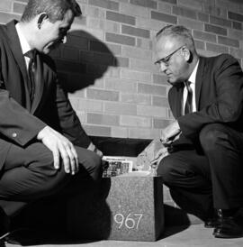 James Marmas and Robert Wick, School of Business (1968) Dedication, St. Cloud State University