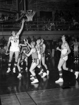 St. Cloud State men's basketball game at Eastman Hall (1930), St. Cloud State University