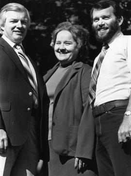 David Sprague, Patricia Potter, Ed Meyers, St. Cloud State University