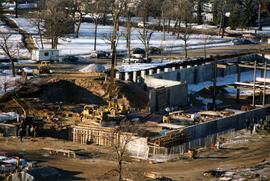 Miller Center (2000) construction, St. Cloud State University