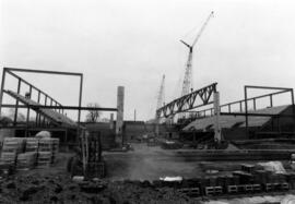 National Hockey Center (1989) construction, St. Cloud State University