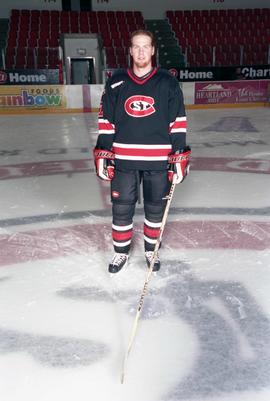 St. Cloud State hockey player Mike Walsh