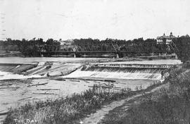 A dam on the Mississippi River