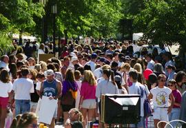 Mainstreet on campus mall, St. Cloud State University