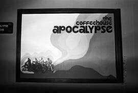 Coffeehouse Apocalypse sign, Atwood Memorial Center (1966),  St. Cloud State University