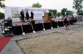 Miller Center (2000) groundbreaking, St. Cloud State University