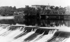 Shoemaker Hall and the 10th Street Bridge, St. Cloud State University