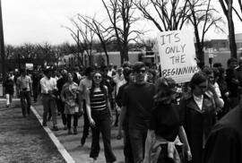 Vietnam War protest on campus, St. Cloud State University